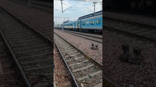 12013 Amritsar Shatabdi crossing Sonipat #shorts #ytshorts #shortsfeed #trending #reels