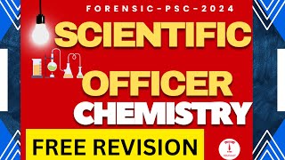 scientific officer chemistry live revision webinar announcement