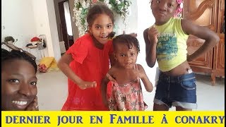 Vlog Guinée 8 // Ma dernière journée avec ma famille à Conakry//