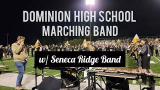 Dominion High School Titans Marching Band & Seneca Ridge Middle TOGETHER ❤️ 🎶