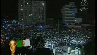 Algerie Live from oran apres le match 18/11/09