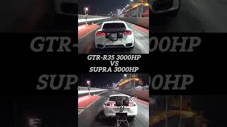 Drag Race || GTR Vs Supra #shorts #shortsfeed