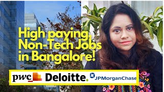 5 High Paying Non-Tech Jobs in Bangalore | Non-IT, Non-Coding Jobs for Commerce Students