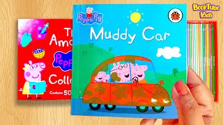 🐷PEPPA PIG : MUDDY CAR 45 | Kids Books Read Aloud