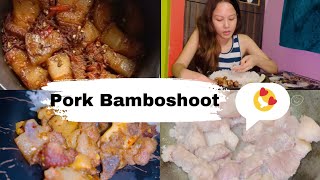 Pork with Bambooshoot Naga style recipe | Cooking vlog