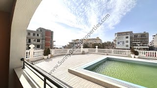 Sea view Luxury furnished 1-bedroom apartment + parking space for sale Admiral Sveti Vlas Bulgaria