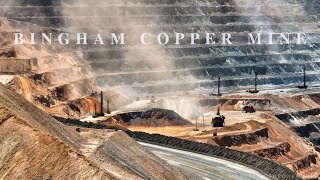 Bingham (Kennecott) Copper Mine - World's Largest Open Pit Excavation (4K Aerial)