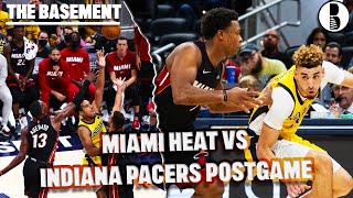 Miami Heat vs Indiana Pacers Postgame Show | The Basement Sports Network