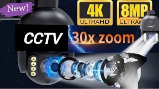 30x zoom cctv camera