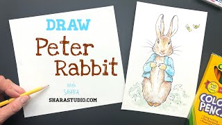 How to draw Peter Rabbit