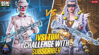 1V1 TDM MATCH 1V1 STREAK | CUSTOM ROOM BGMI LIVE | MR KALIYA IS LIVE  #tdm1v1live