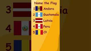 Quiz: Name the flag #interstellar #music #viral #quiz #shortvideos #memes #learning