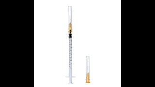 Vaccine syringe