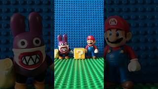 Mario Defeats Nabbit! #lego #legostopmotion #animation #mario