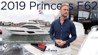 2019 (2020 Model) Princess F62 'Kallisto' Full Broker Walkthrough