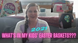 WHAT'S IN MY KIDS' EASTER BASKETS 2021