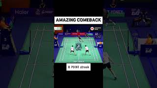 AMAZING COMEBACK Fikri/Bagas vs Lee/Yang THAILAND MASTERS 2024 QF #badminton