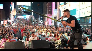 I Performed at Times Square (15,000 People) | Diwali at Times Square