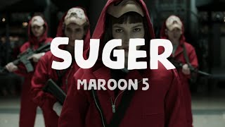 Maroon 5 - Suger (Lyrics)