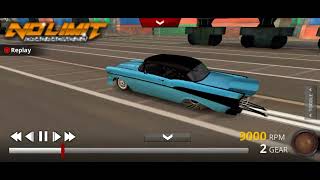 No limit drag racing 2.0 v1.9.9 Side Procharged Retro 1955 Chevrolet BelAir @5.51 et