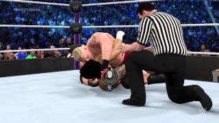 WWE 2K15 Katori vs. Brock Lesnar (Read Description)