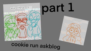 Ask Sugary Shenanigans! Cookie Run AU Askblog