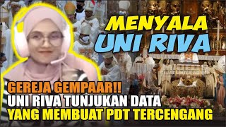 GEREJA GEMPAAR!! UNI RIVA TUNJUKAN DATA YANG MEMBUAT PDT TERCENGANG