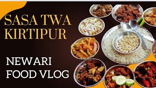 SASA Twa Kirtipur Newari Food | Vlog | Kathmandu | Nepal