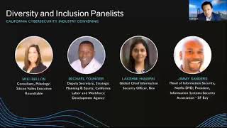 Cybersecurity Industry Convening Diversity and Inclusion Panel