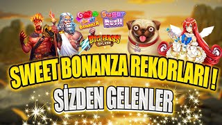 SLOT OYUNLARI SİZDEN GELENLER | SWEET BONANZA KÜÇÜK KASAYLA  REKOR ÖDEMELER !