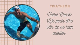 TRIATHLON : La Check-list avant l'Iron Man des Sables d'Olonne