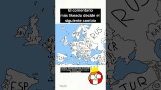 El #comentario más likeado decide el #siguiente cambio en #Europa #like #countryballs #viral