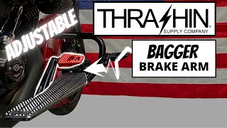 Adjustable Bagger Brake Arm from Thrashin Supply Co.