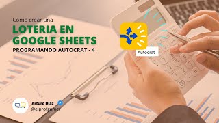 Creacion de Loteria en Google Sheets - 4 Autocrat