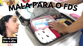 Arrumando a mala para viajar