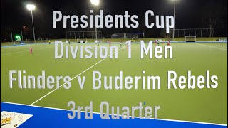 Presidents Cup Mens Hockey Q3.Flinders v Buderim Rebels