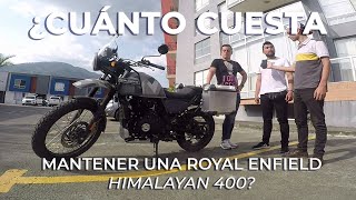 CUÁNTO CUESTA MANTENER UNA Royal Enfield HIMALAYAN 400 EN EL 2020 | El Monicho