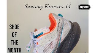 Saucony Kinvara 14 wins the shoe of the month award - April 2023