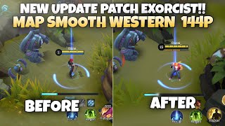 New Update Map Smooth Western Expanse 144P | Config Fix Lag Mobile Legends | Fix Lag hp ram 1-3 Gb