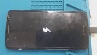 MOTO G6 APARECE O RAIO E A PORCENTAGEM E DESLIGA - MOTO G6 NÃO CARREGA - (XT 1925-3) RESOLVIDO