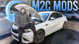 The BMW M2C Mods Begin!! *Carbon Fiber + GTS Hood*