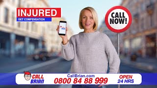 CALL BRIAN DRTV CAMPAIGN ~ GET COMPENSATION FOR A ROAD TRAFFIC ACCIDENT