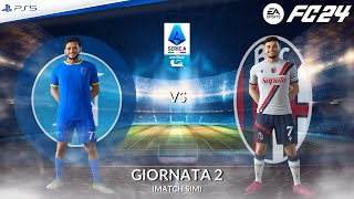 Napoli - Bologna ⚽️ Serie A 2024/25 ft. Kvaratskhelia, Orsolini | FC 24