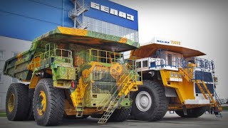 BELAZ. How are giant dump trucks produced?