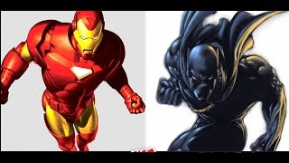 IRON MAN VS BLACK PANTHER  mugen 2016