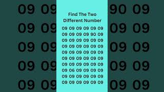 Find the Difference between Numbers #odd #quizgames #puzzle part 19