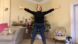 Christmas Tree Yoga Stretch