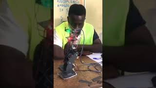 How He Makes Talking Ai Robots in Ghana #TalkingRobot #AiRobot #Ai #Robot #AttaSmartDiscoveries