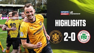 Amber Army back to winning ways! | Carrick Rangers 2-0 Cliftonville | #sportsdirectprem