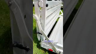 2024 Aluma 7814S-BT 14' Aluminum Deck Utility Trailer